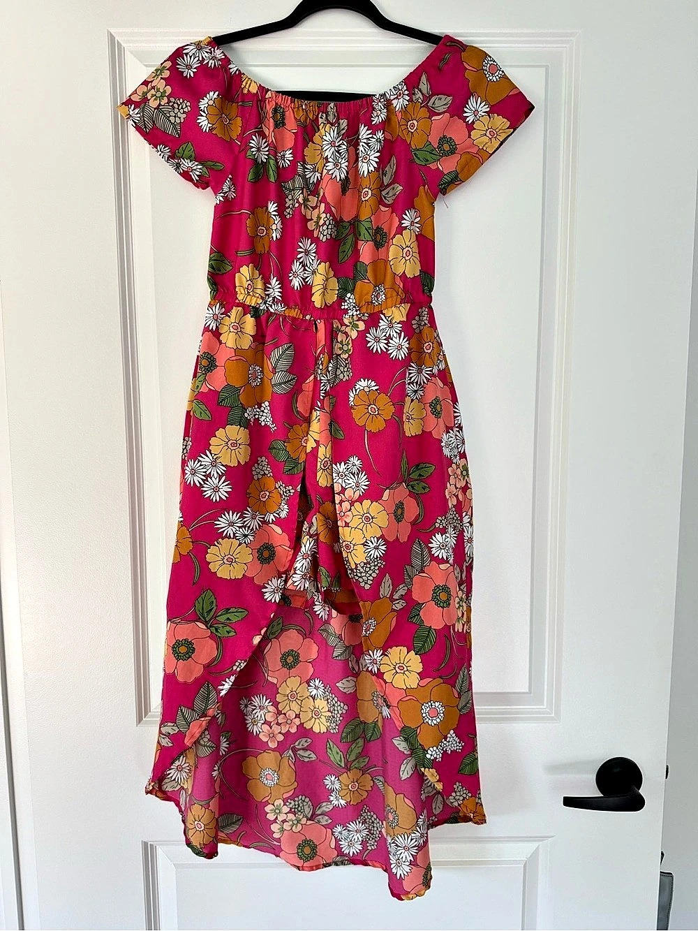 Free People Floral Maxi Dress Size Large Like New